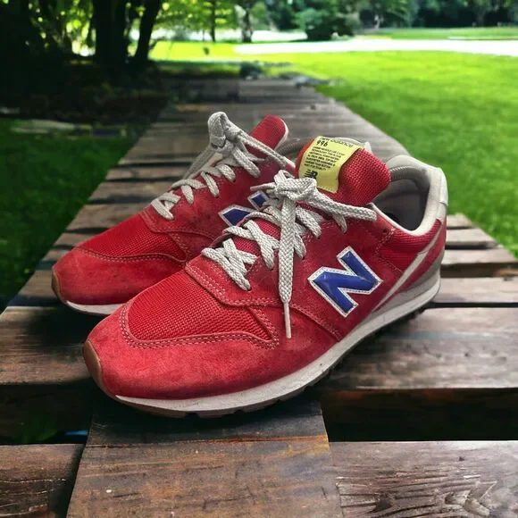 Athletic Shoe New Balance 996 Navy Red New Balance 996 Red